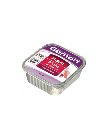Monge Gemon Adult Paté Beef пастет за пораснали кучета с прясно говеждо 300 гр.