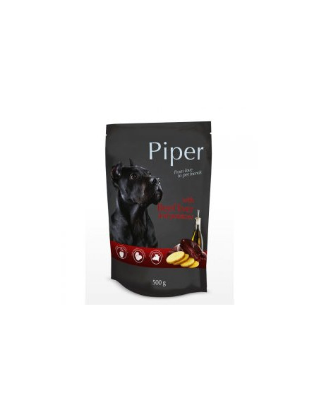 Пълноценна храна за куче Piper Lamb with Carrot and Rice 500гр. с агнешко месо, моркови и кафяв ориз