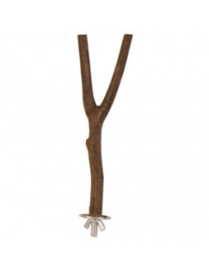 Кацалка за птици Trixe Perch, Y-shape от дървесна кора