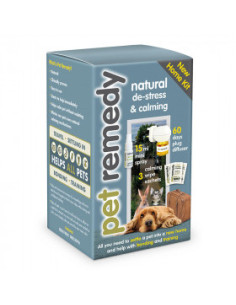 Pet Remedy New Home Kit - комплект Нов Дом ( дифузер с 40 мл., мини успокояващ спрей 15 мл., 3 броя успокояващи кърпички )