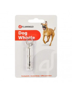 Свирка за обучние Flamingo Dog whistle за куче- метална