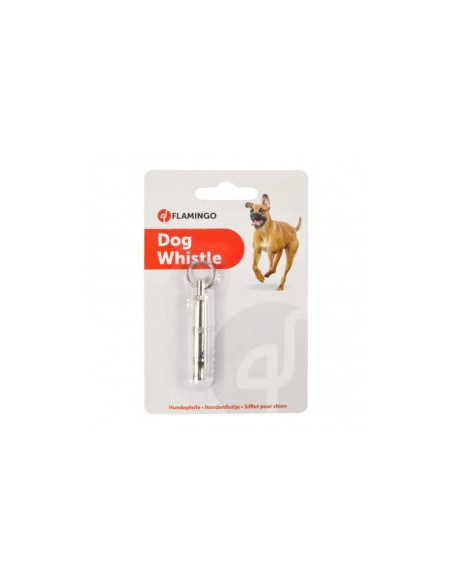 Свирка за обучние Flamingo Dog whistle за куче- метална