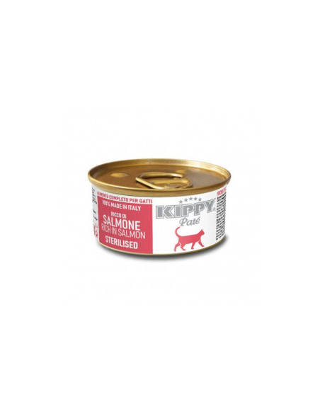 Консервирана храна за кастрирани котки Kippy Pate sterilised със сьомга