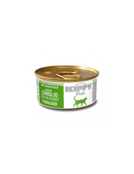 Консервирана храна за котки Kippy Pate Adult със заешко месо