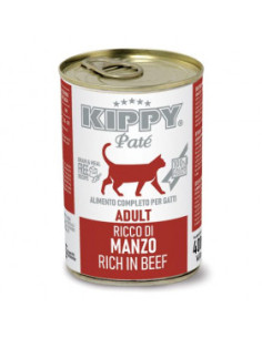 KIPPY Pate Beef (CAT) - Консервирана храна за котки с говеждо 400гр.
