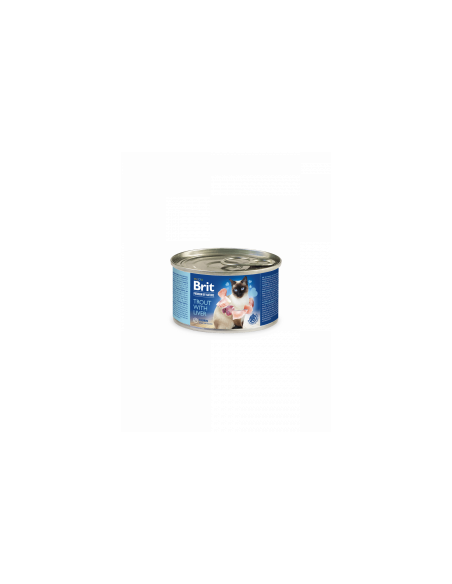 Brit Premium by Nature Trout with Liver - пастет за котки пъстърва и черен дроб. 200гр