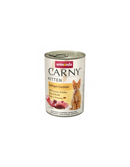 ANIMONDA CARNY KITTEN - конесрвирана храна за малки котенца птичи коктейл