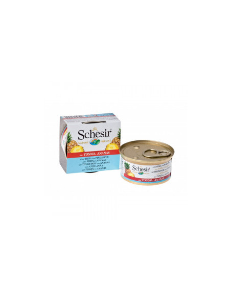 Agras Schesir Tuna with Pineapple Храна за котки с риба тон и ананас 75 гр