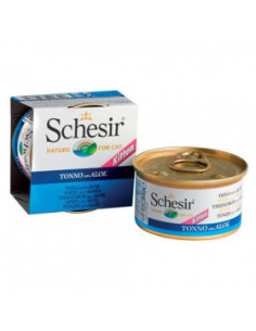 Agras Schesir Kitten Tuna with Aloe Храна за малки котенца с риба тон и алое 85 гр