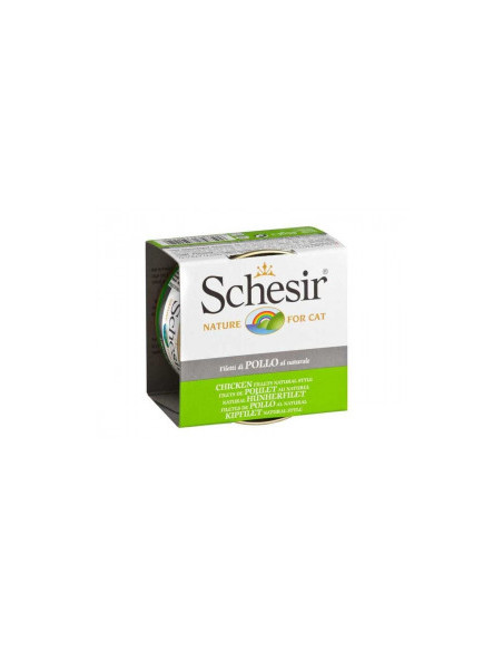 Agras Schesir Chicken Fillets Храна за пораснали котки с пилешко филе 85 гр
