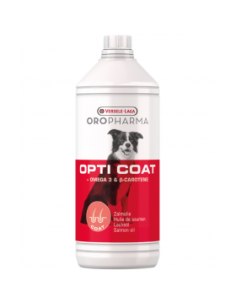 Versele Laga Oropharma Opti Coat хранителна добавка за куче за лъскава козина и здрава кожа 1л.