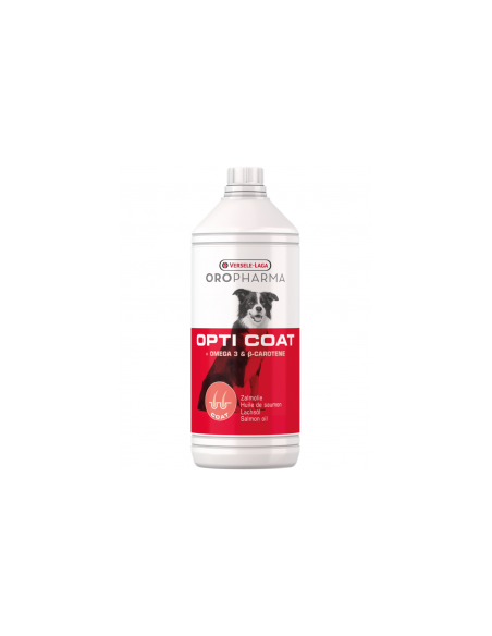 Versele Laga Oropharma Opti Coat хранителна добавка за куче за лъскава козина и здрава кожа 1л.