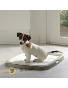 Хигиенен комплект - среден - тоалетна за малки кученца + 7 броя подложки 45 х 30 см