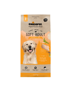Chicopee Dog CNL Soft мека гранула за израснали кучета с пилешко, 15 кг