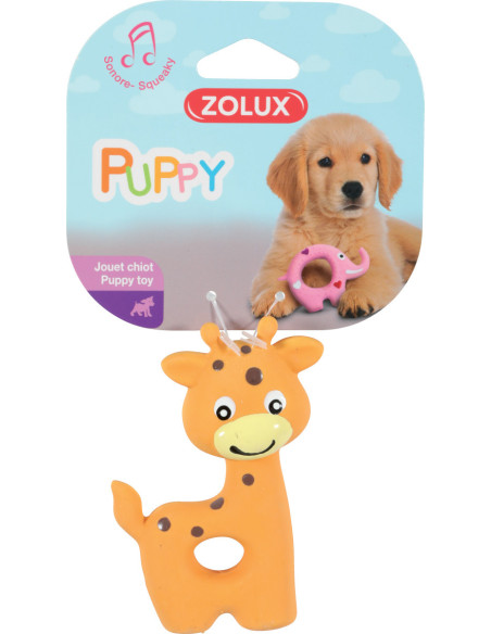 Играчка за кучета Zolux GIRAFFE – Латексов жираф със звук 1 бр.
