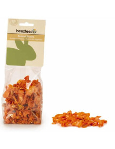 Beeztees rodent carrot chips – Лакомство за гризачи чипс от моркови 130г 130 гр.