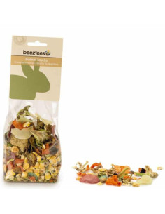 Beeztees rodent vegetable mix – Лакомство за гризачи зеленчуков микс 150г 0.150 кг.