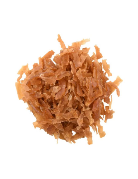 Лакомства за котки Flamingo Hapki Chicken strips изсушени пилешки ленти 50 гр.