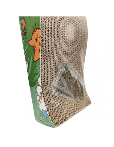 anipro Драскалка за котки, малка вълна, 45х12.5х4.5 см