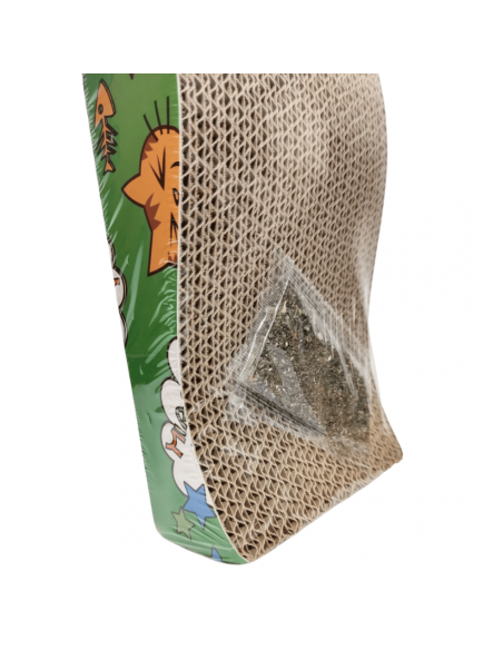 anipro Драскалка за котки, малка вълна, 45х12.5х4.5 см