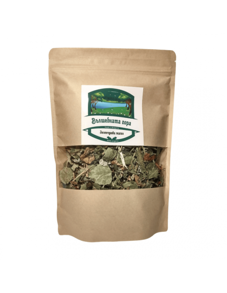 Вълшебната гора „Зеленчукова магия“ – натурална храна за зайци, морски свинчета и други малки животни, микс от сушени билки, 