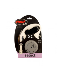 flexi Select - 7 м лента, сив