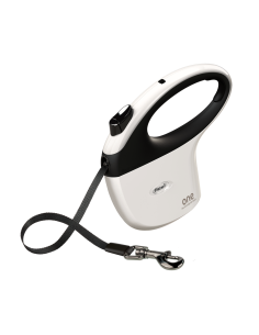 flexi One for All - 5 м лента, бяло/черно