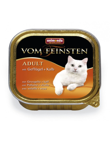 Vom Feinsten Classic птиче + телешко, 100 гр, (32 бр./стек)