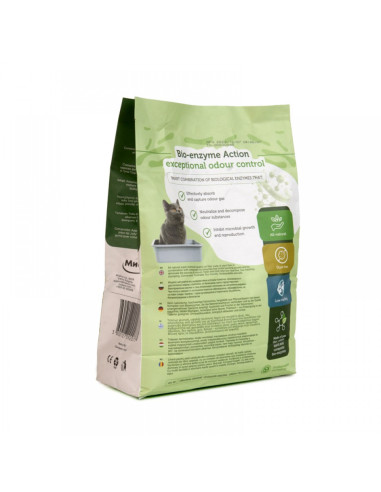 Eco Clean Box Тофу котешка тоалетна с био ензими НАТУРАЛ, 2.5кг / 6л