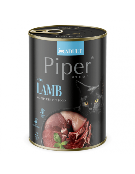 Piper Cat храна за котки с агнешко, 400 г