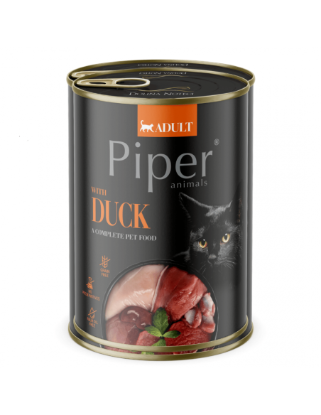 Piper Cat храна за котки с патица, 400 г