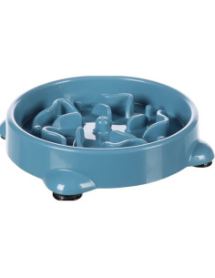 Кръгла купа за бавно хранене за лакоми кучета – Flamingo SLOW FEEDER BENO 300 ml 16 x 16 x 3,5 см 300мл.