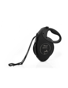 flexi Giant L Black Edition 8 м лента, до 50 кг, черен