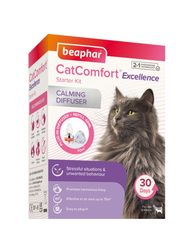 Beaphar CatComfort Diffuser - дифузер с ел.захранване, вкл. спрей с феромони, 48 мл