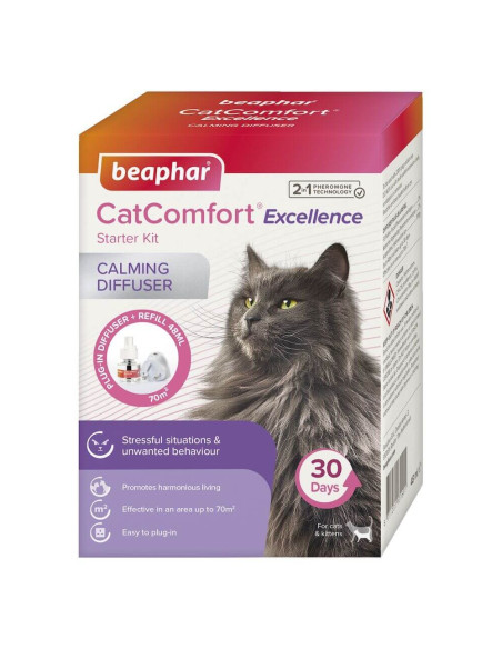 Beaphar CatComfort Diffuser - дифузер с ел.захранване, вкл. спрей с феромони, 48 мл