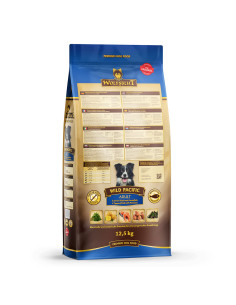 Wolfsblut Wild Pacific Adult суха храна за кучета с дива тихоокеанска риба и картофи, 12.5 кг