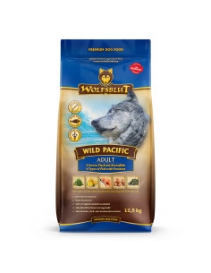 Wolfsblut Wild Pacific Adult суха храна за кучета с дива тихоокеанска риба и картофи, 12.5 кг 2