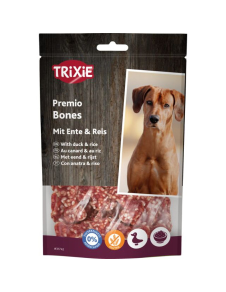 Допълваща храна кокали с патешко месо и ориз 80гр.