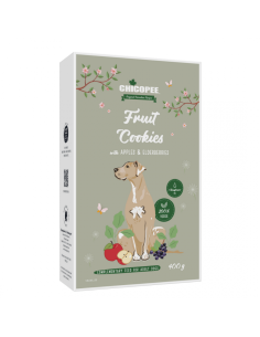 Chicopee Fruit Cookies - веган бисквитки с ябълки и бъз, приготвени по оригинална канадска рецепта, 400 г