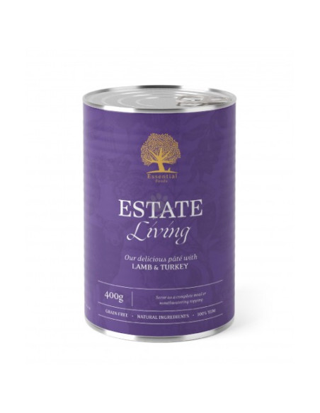 Essential Estate Living Pate - пастет за кучета с агнешко и пуешко 400 гр.