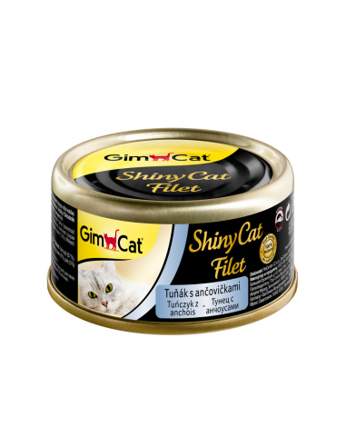 GC SHINYCAT JELLY TUNA WITH ANCHOVIES 70g