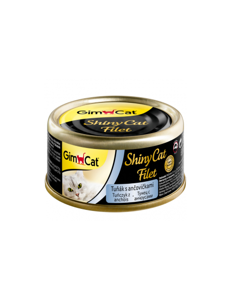 GC SHINYCAT JELLY TUNA WITH ANCHOVIES 70g