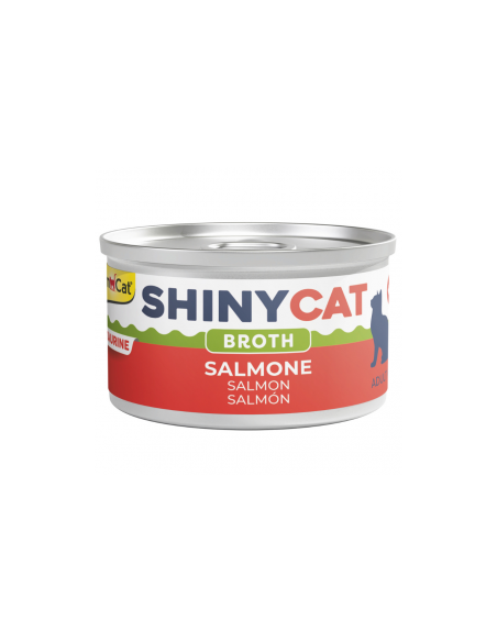GC SHINYCAT SALMON IN BROTH 70g