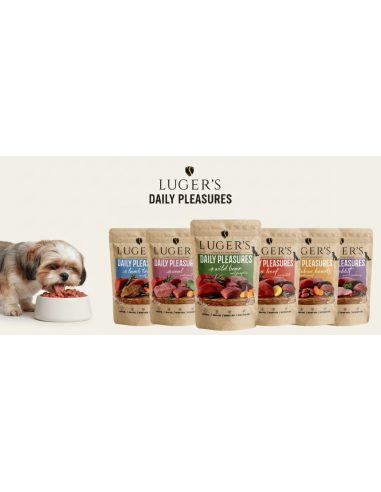 Lugers Dog Adult 500 г пауч - с телешко и моркови / 10 бр. СТЕК