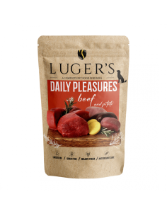 Lugers Dog Adult 500 г пауч - с говеждо и картофи / 10 бр. СТЕК