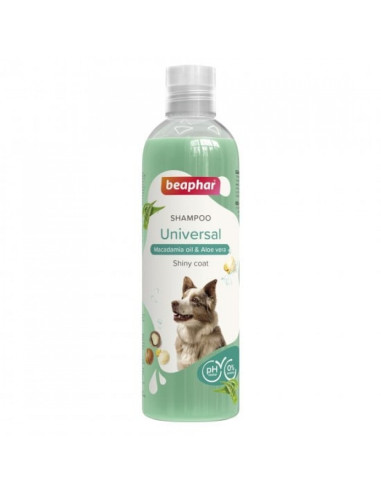 Beaphar Shampoo Universal - шампоан за блясък с макадамия 250 мл