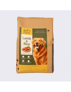ПРОМО Rolf’s Farm Adult Lamb-Rice 2 x 3 кг + 3 кг безплатно