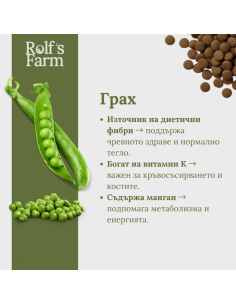 Rolf’s Farm Senior/Light Lamb-Turkey - храна за кучета с агнешко и пуйка, 12 кг 2