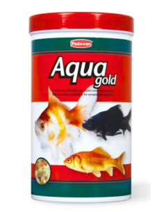 Пълноценна храна на люспи за златни рибки 1л.