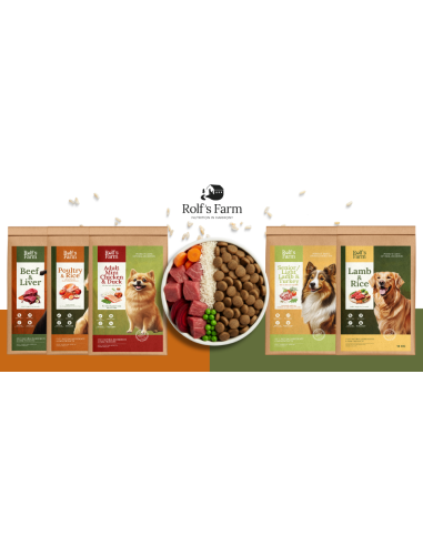 Rolf’s Farm Puppy Poultry-Rice – храна за кученца до 12 месеца с птиче и ориз 12 кг